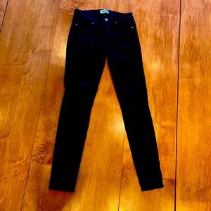 Paige Verdugo Ultra Skinny Jeans - Black Shadow